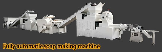 Automatic industrial soap manufacturing equipment line for laundry and toilet soap production