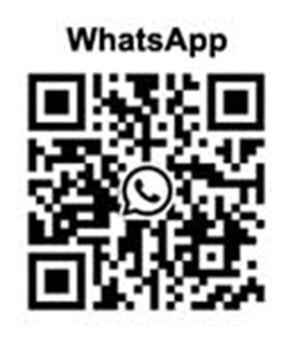 Scan WhatsApp QR code to contact soap machinery sales manager