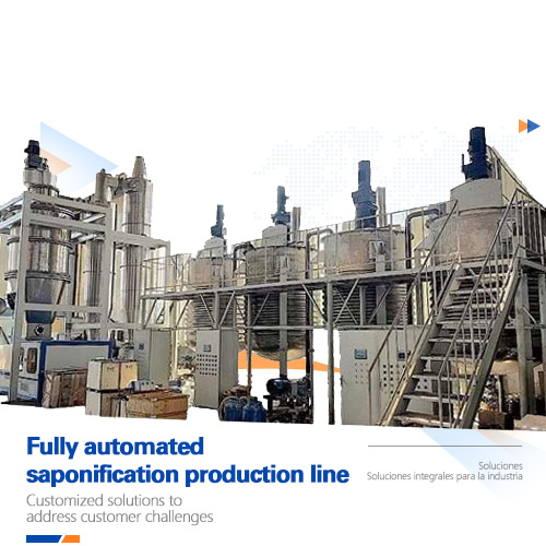 Soap base saponification and vacuum drying system for high quality soap noodles