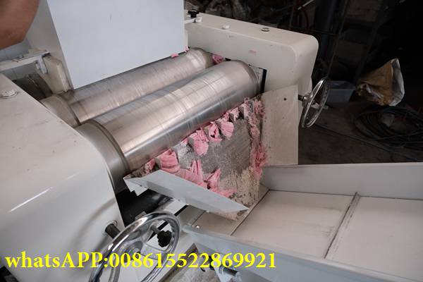 three roll mill machine refining toilet soap raw material