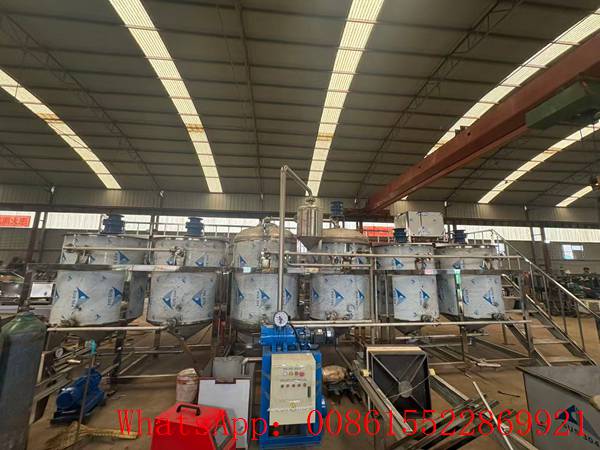 "Tanque de saponificación industrial de acero inoxidable para la fabricación de jabón a gran escala