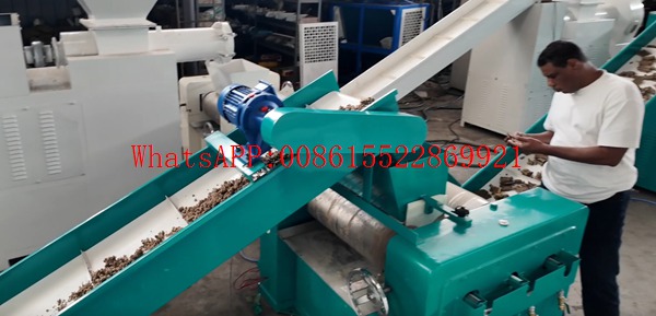 extrusora y cortadora automatica de jabon de lavar 800 kg por hora
