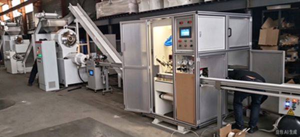 Complete 1500 pcs per day bar soap manufacturing equipment line with mixer plodder and cutter
