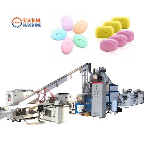 Línea de acabado para la fabricación de jabón de baño en barra de una fábrica de maquinaria para jabón, 1000 kg por hora, nuevo producto 2020