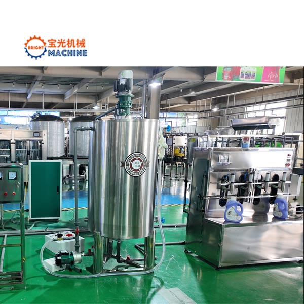 Laundry detergent equipment manufacturer Large-scale laundry detergent production equipment One machine for multiple uses Provide formula