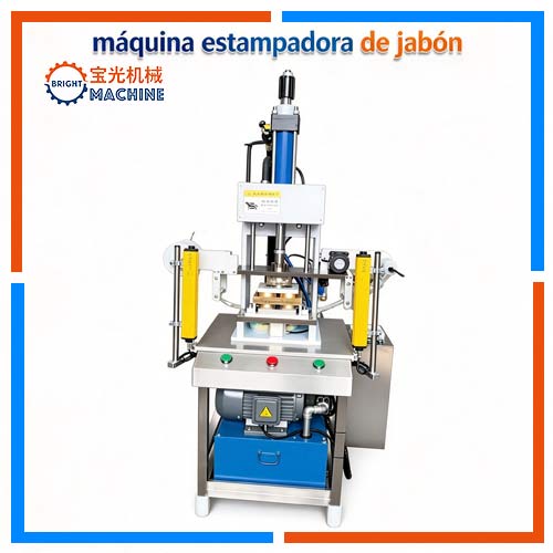 Máquina Estampadora de Jabón Hidráulica Industrial Automática