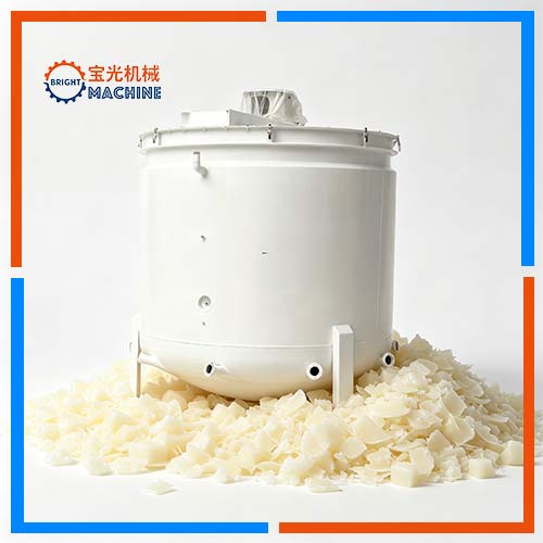 Industrial Semi-Automatic Soap Saponification Reactor Tank (Reactor de Tanque Agitado para Jabón)