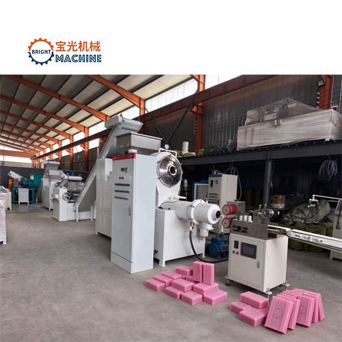 High Efficiency 800kg/h Automatic Soap Making Machine Price & Commercial Laundry Toilet Soap Production Line Solution