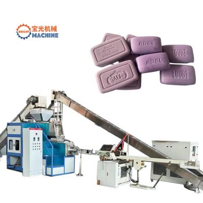 Bath Soap Production Line Machine for Making Soap Bars Chemical Equipment