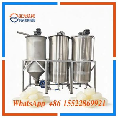 Sistema Compacto de Saponificación Industrial con Reactor de Alta Cizalla y Cámara de Vacío