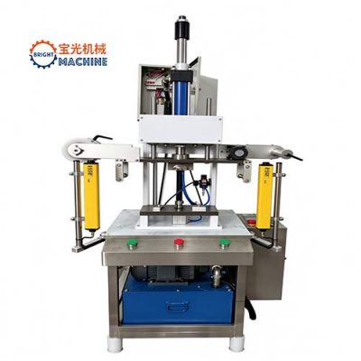 Industrial Automatic Hydraulic Soap Stamper Machine with Safety Light Curtain & Film Feed